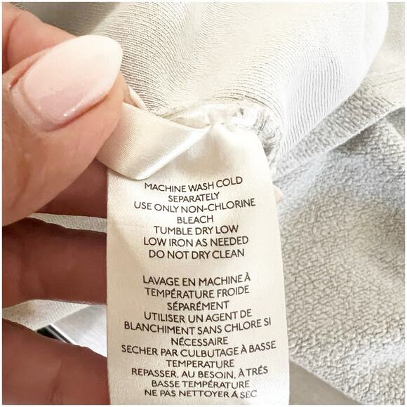 Free People Ruby Shacket in Stone Large Fleece Long Sleeve Button Front Pockets - Picture 15 of 15